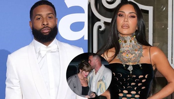 Kim Kardashian and Odell Beckham Jr plan with Travis Kelce and Taylor Swift