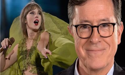 Stephen Colbert and Taylor Swift