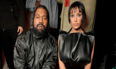 Kanye west and Bianca Censori