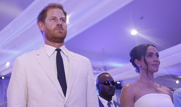 Prince Harry and Meghan Markle in Nigeria,