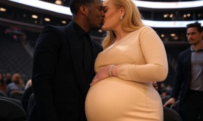 BREAKING NEWS:Adele And Fiance Rich Paul Gave NBA Audience Something To Cheer With A Passionate Kiss And A Baby On The Way Which…See more