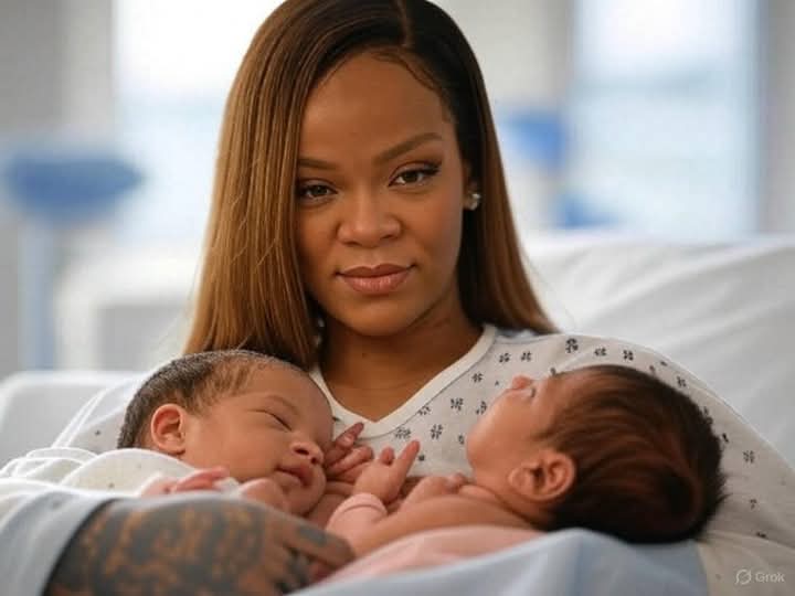 Just In: Rihanna, Global Music Icon, Welcomes Twin Babies in a Joyous Celebration of New Life!...SEE PHOTOS ⬇️