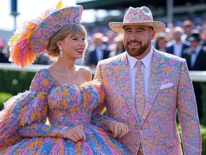 KENTUCKY DERBY 2025 EXPLOSION! Taylor Swift and Travis Kelce STEAL the spotlight with jaw-dropping outfits and unmatched star power! But a sudden incident in the stands left fans SCREAMING – What’s happening? Click to find out! The answer is below