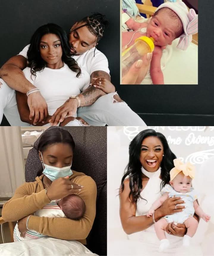 Shocking: Simone Biles and her husband Jonathan Owens Welcomes Baby To Her Family and these got the Internet...