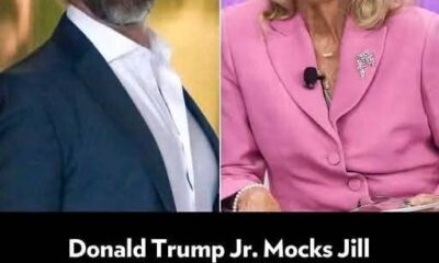 Donald Trump Jr. Mocks Jill Biden After Her Husband’s Highly Aggressive Prostate Cancer Diagnosis... Traits!!