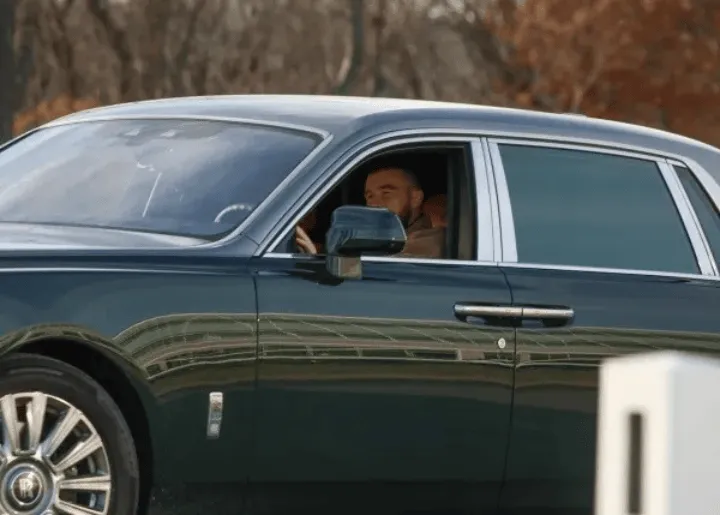 From End Zone to Elegance: Inside Travis Kelce's $450K Rolls-Royce. check it out