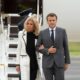 French Pres. Emmanuel Macron appeared to be pushed in the face by his wife Brigitte Macron as they arrived in Vietnam, the first stop of a Southeast Asia tour.