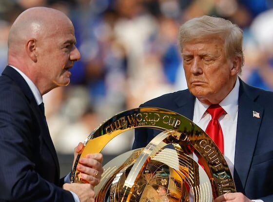 LATEST NEWS: Neither Lionel Messi nor Cristiano Ronaldo; Donald Trump names the greatest soccer player of all time...Guess who is this person in the link