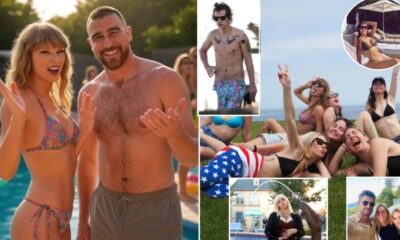 4th of July party: Taylor Swift and Travis Kelce Host INSANE, WILDEST 4th of July Party at Her Rhode Island Mansion - With A-List Guests Like BEYONCÉ, HARRY STYLES, BILLIE EILISH, KIM KARDASHIAN, CHRIS HEMSWORTH, and More… Then Drop an EXPLOSIVE, INTERNET-BREAKING ANNOUNCEMENT!