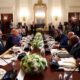 BREAKING: In a completely embarrassing moment, Donald Trump told the Liberian President “you speak such beautiful English…where did you learn to speak so beautifully” - even though English is the NATIONAL LANGUAGE OF LIBERIA. The world is watching America humiliate itself.