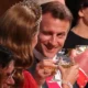 Kate Middleton Gets a wink from French President Macron and its state banquet must talked-About moment;Kate Middleton and French President Emmanuel Macron clinked glasses during the state banquet at Windsor Castle which got the state talking that..