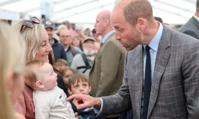 TRENDING: Prince William Is Going Viral for His Interaction with a Baby Who Shares a Name with One of His Children... Check it out